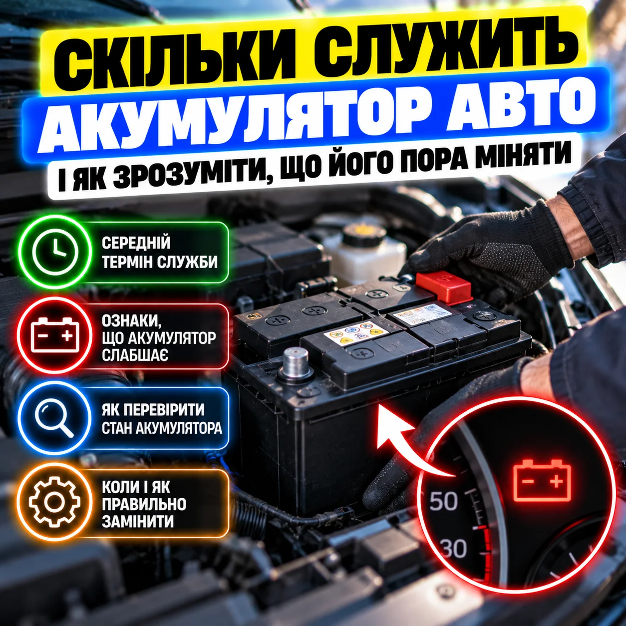 Портативний пусковий пристрій для запуску авто зі старим акумулятором
